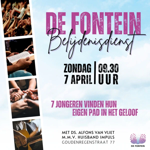 Belijdenisdienst 7 april